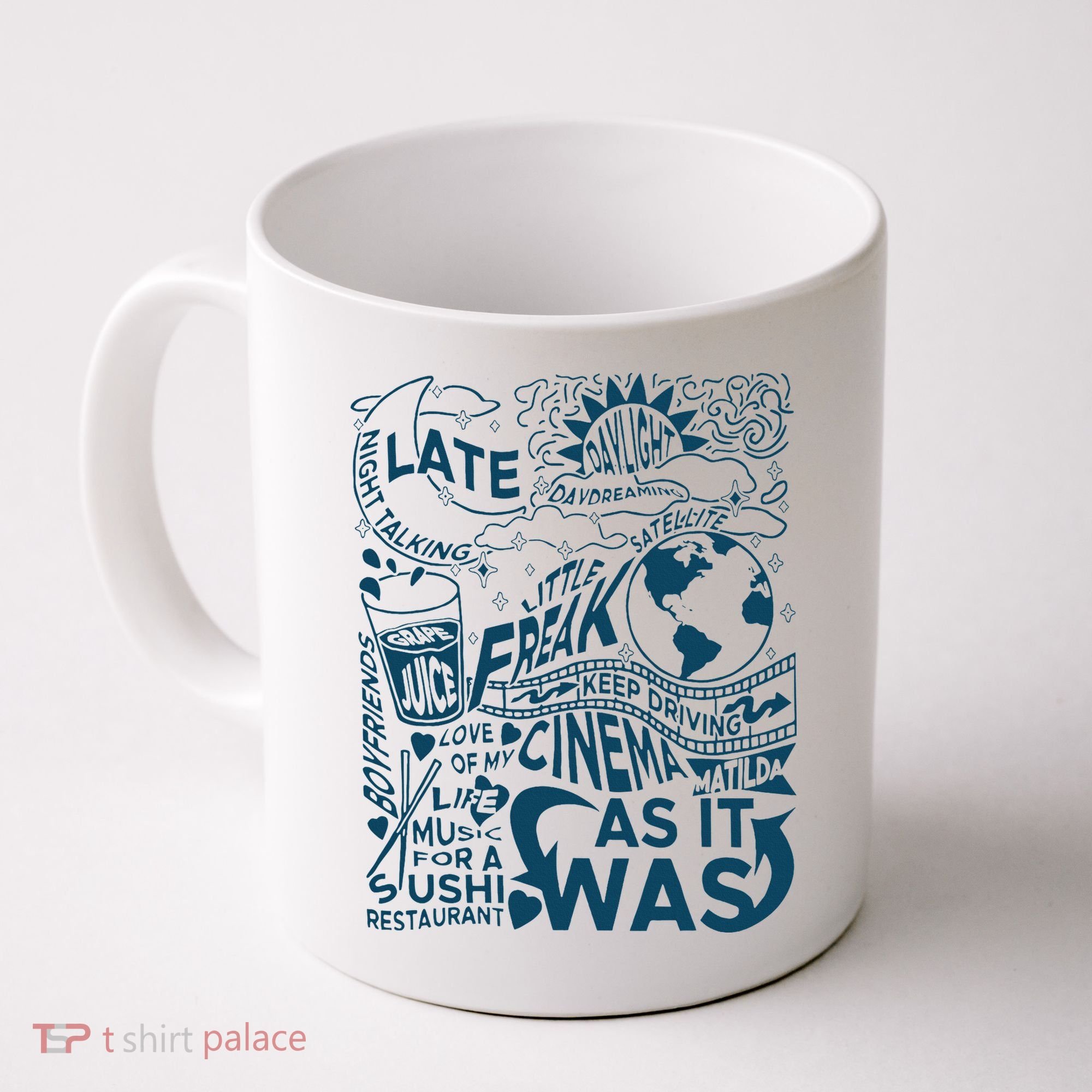 Cute I Love Heart Harry Coffee Mug