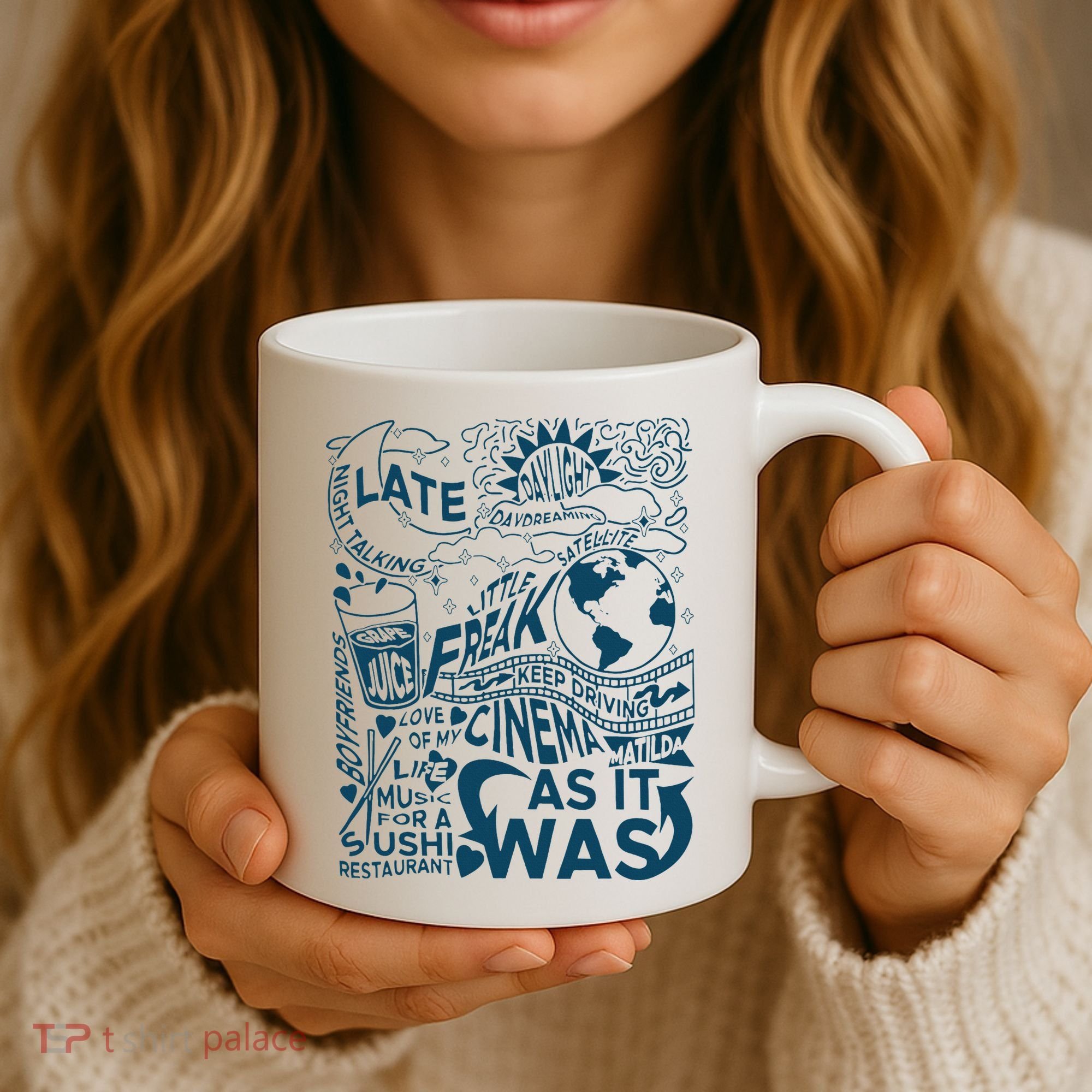 Cute I Love Heart Harry Coffee Mug