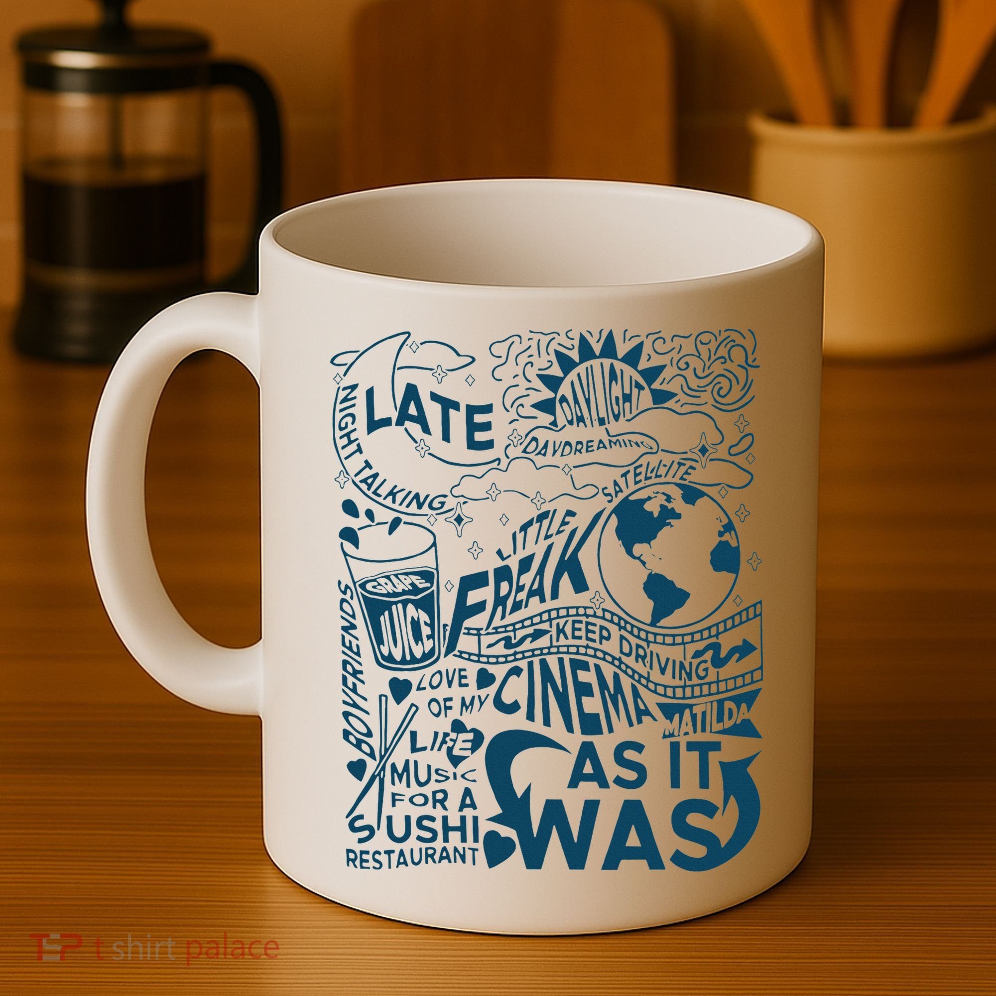 Cute I Love Heart Harry Coffee Mug