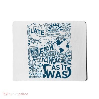 Cute I Love Heart Harry Mousepad