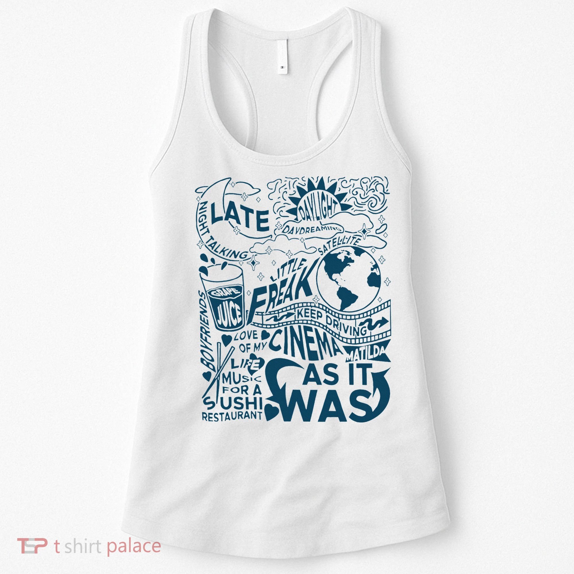 Cute I Love Heart Harry Women's Tank Top