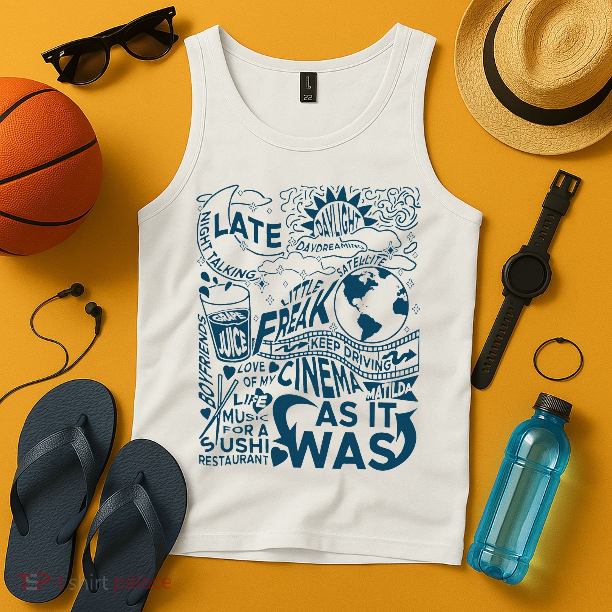 Cute I Love Heart Harry Tank Top