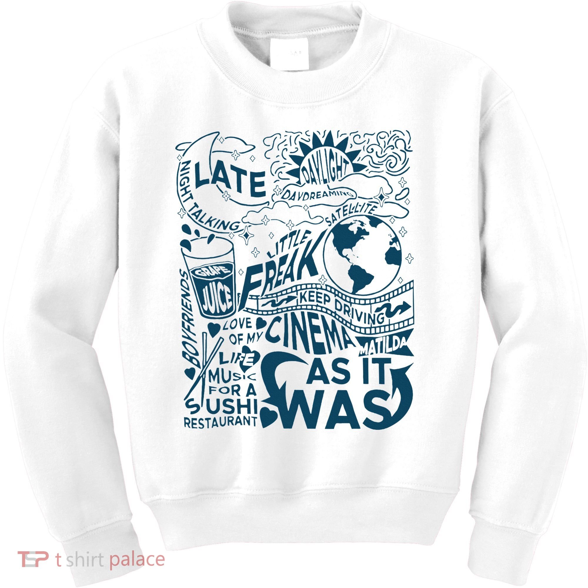 Cute I Love Heart Harry Kids Sweatshirt