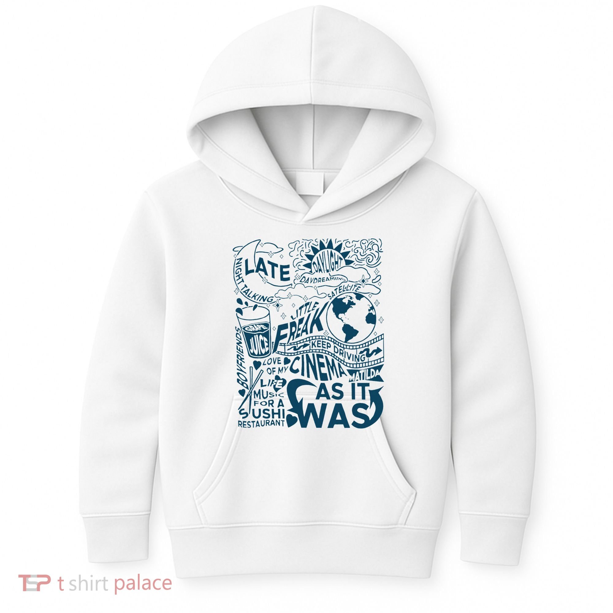 Cute I Love Heart Harry Kids Hoodie