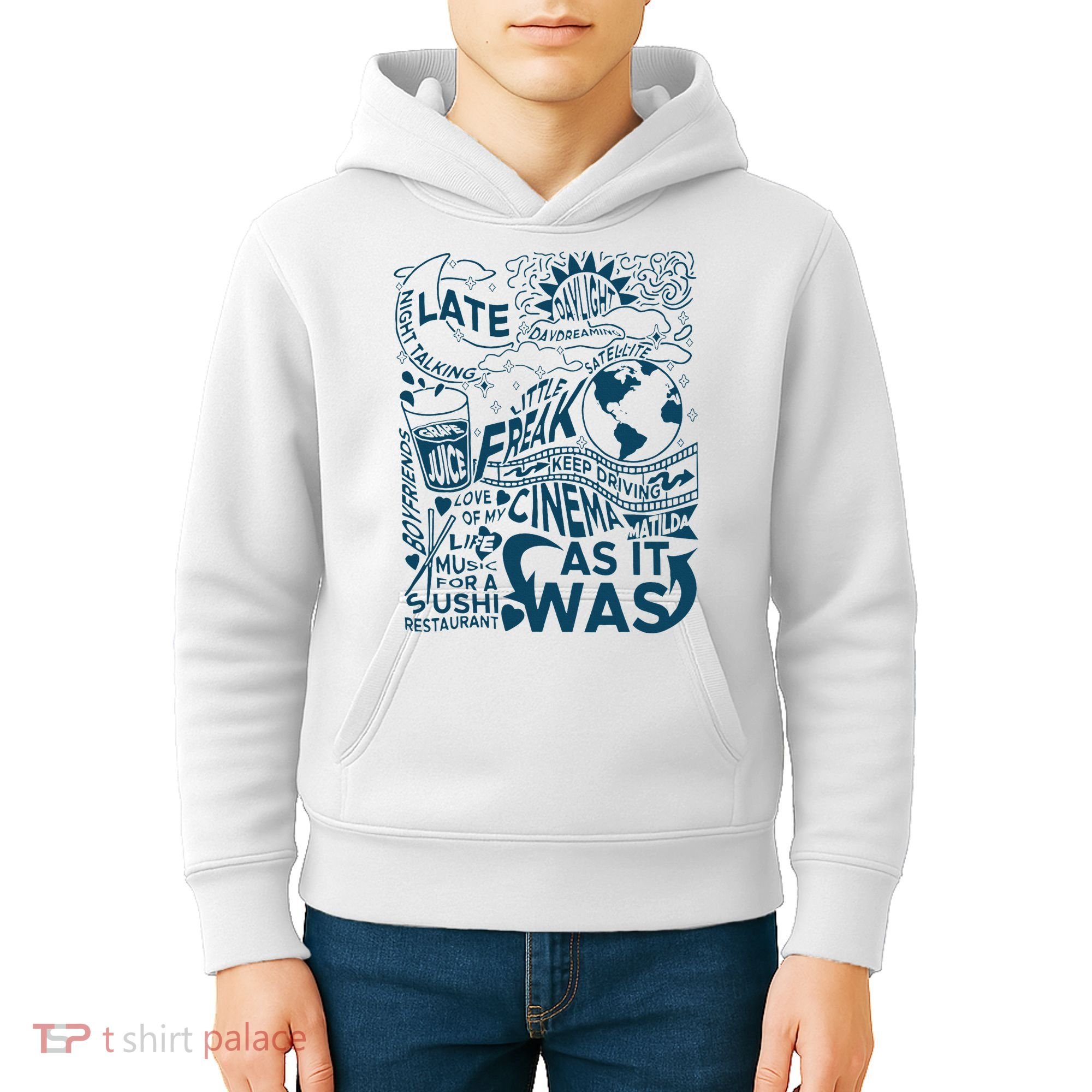Cute I Love Heart Harry Kids Hoodie