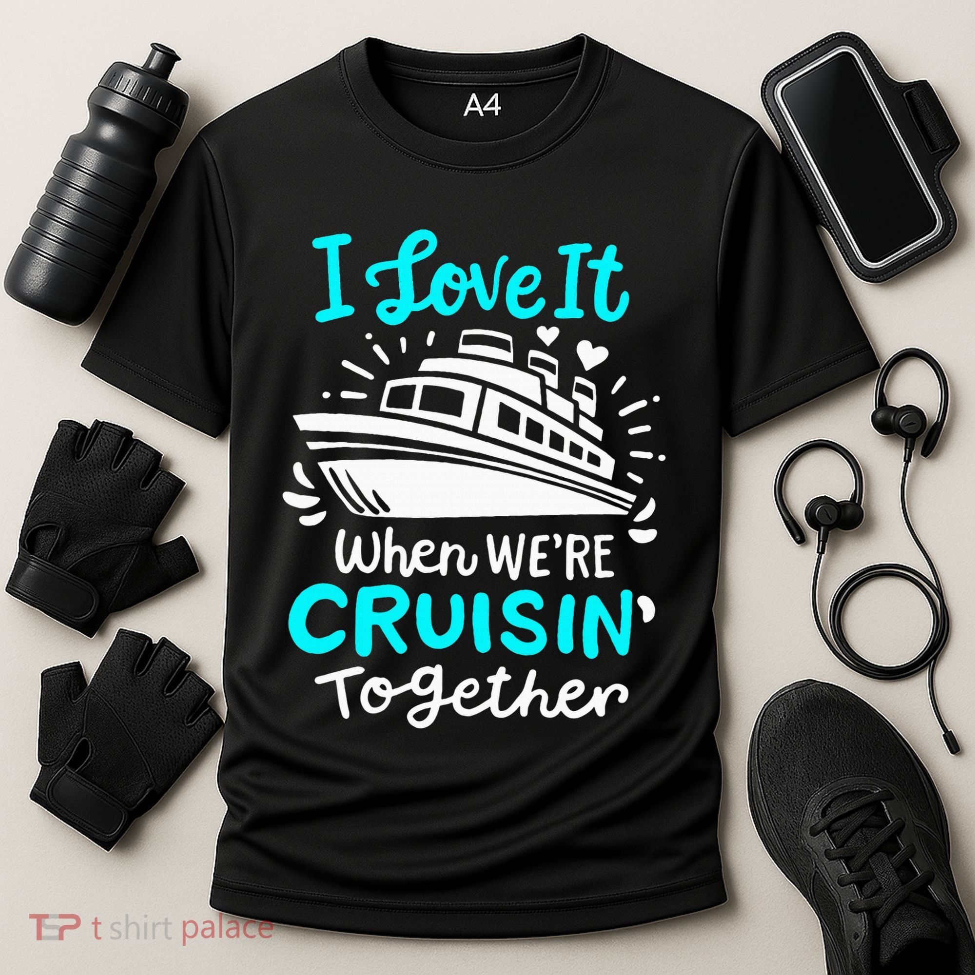 Cruise I Love It When Were Cruisin Together Cooling Performance Crew T-Shirt
