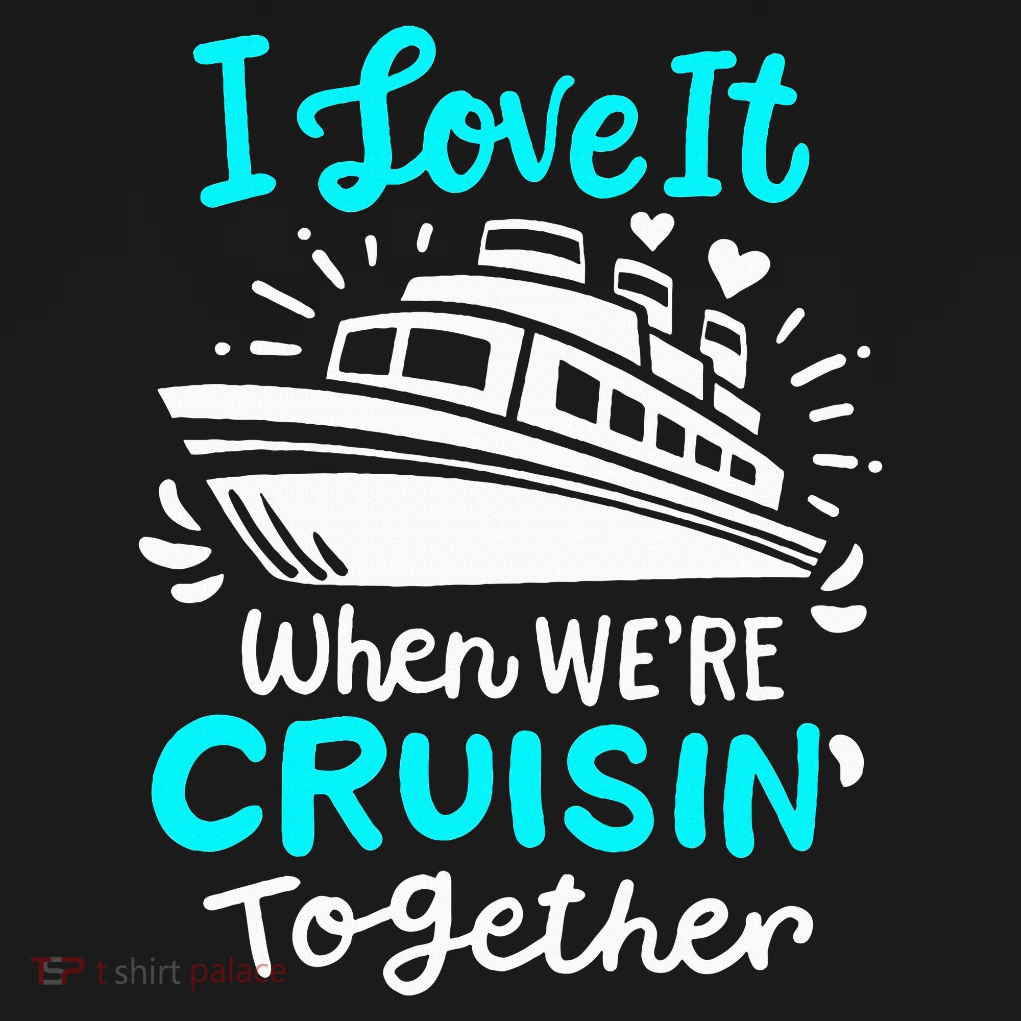 Cruise I Love It When Were Cruisin Together Mousepad