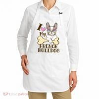 Cute I Love My French Bulldog Apron thumb 2