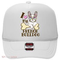 Cute I Love My French Bulldog Hat thumb 0