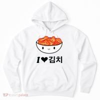 Cute I Love Kimchi South Korean Apparel Gift Idea Kpop Hoodie thumb 0