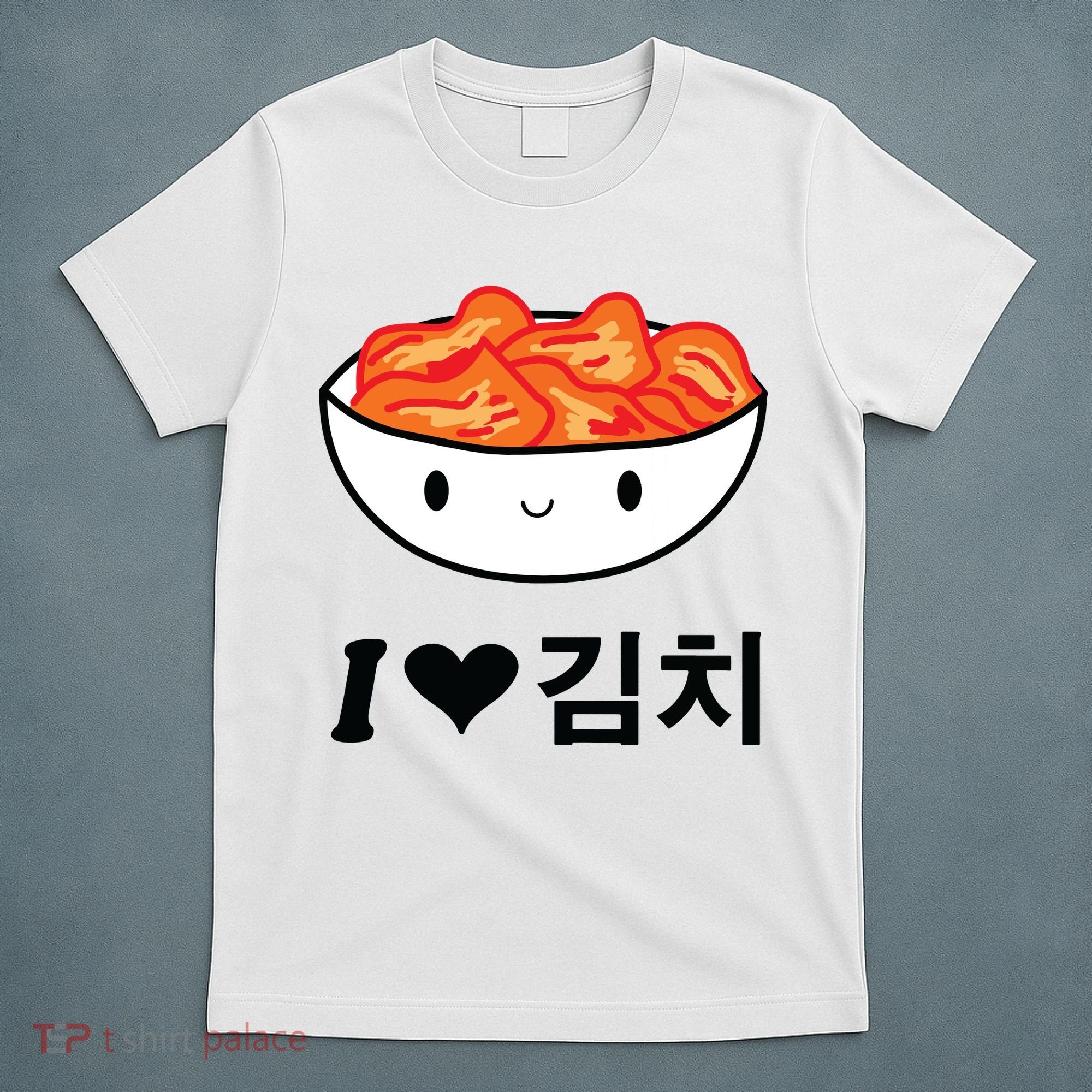 Cute I Love Kimchi South Korean Apparel Gift Idea Kpop T-Shirt