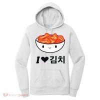 Cute I Love Kimchi South Korean Apparel Gift Idea Kpop Women's Hoodie thumb 0