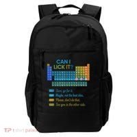 Can I Lick It Funny 100 Days Of School Periodic Table Backpack thumb 0