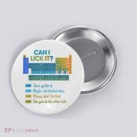 Can I Lick It Funny 100 Days Of School Periodic Table Button thumb 0