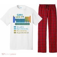 Can I Lick It Funny 100 Days Of School Periodic Table Pajama Set thumb 0