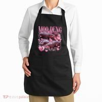 Cute I Love Moo Deng Baby Hippo Moo Deng I Heart Moo Deng Apron thumb 2