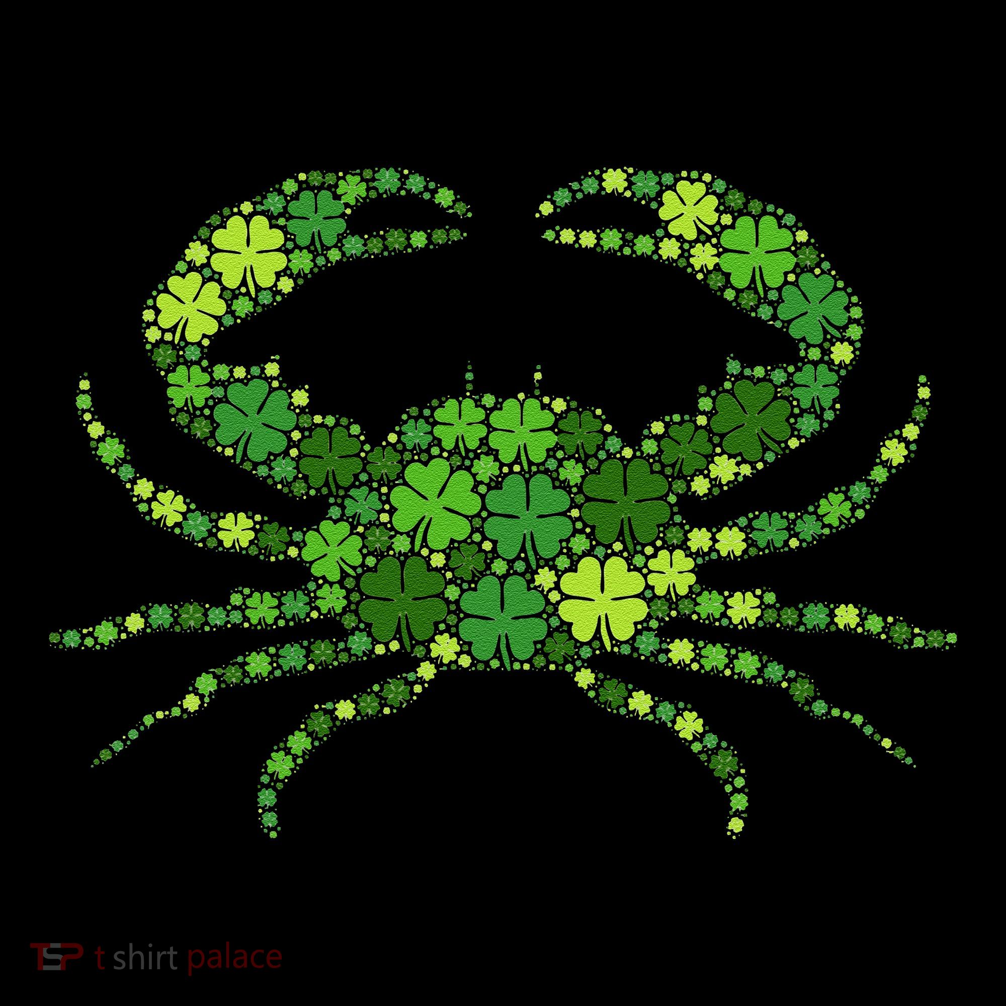 Crab Irish Lucky Green Shamrock Clover St Patricks Day Coffee Mug