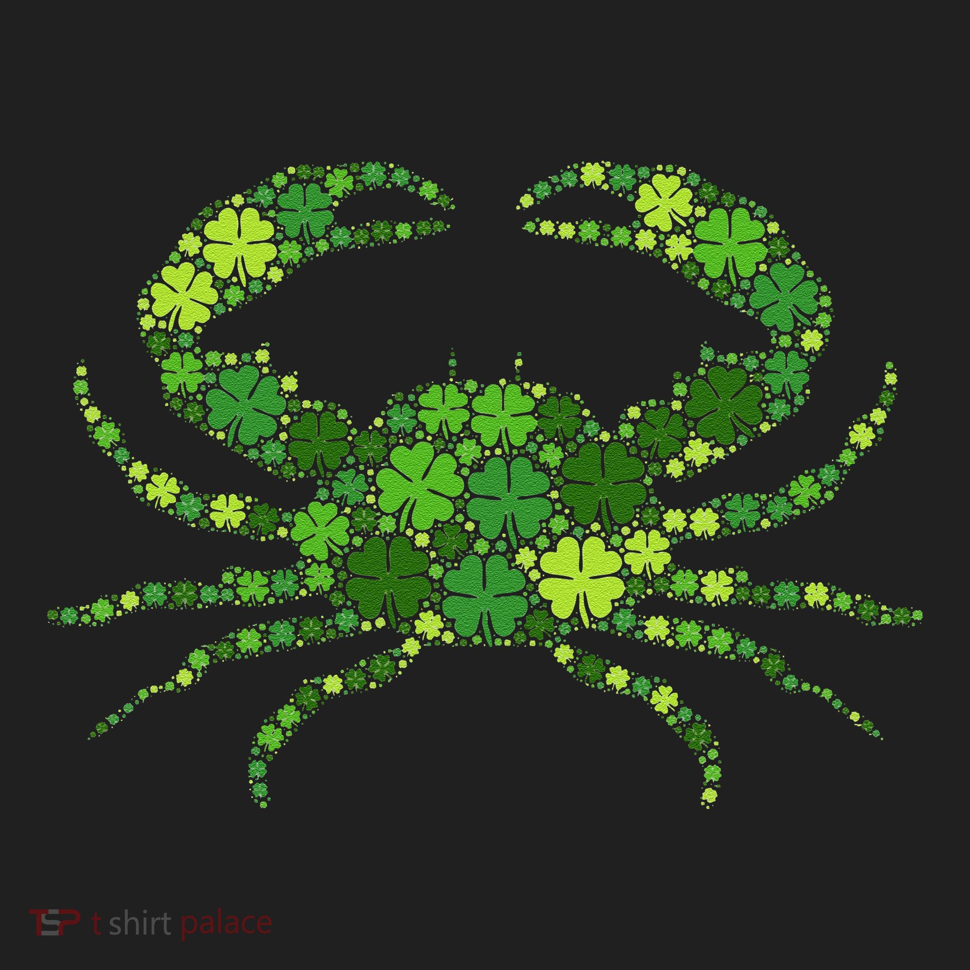 Crab Irish Lucky Green Shamrock Clover St Patricks Day Beanie