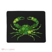 Crab Irish Lucky Green Shamrock Clover St Patricks Day Mousepad thumb 0