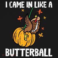 Came In Like A Butterball Funny Thanksgiving Women Long Sleeve Shirt thumb 2
