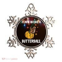 Came In Like A Butterball Funny Thanksgiving Women Ornament thumb 0
