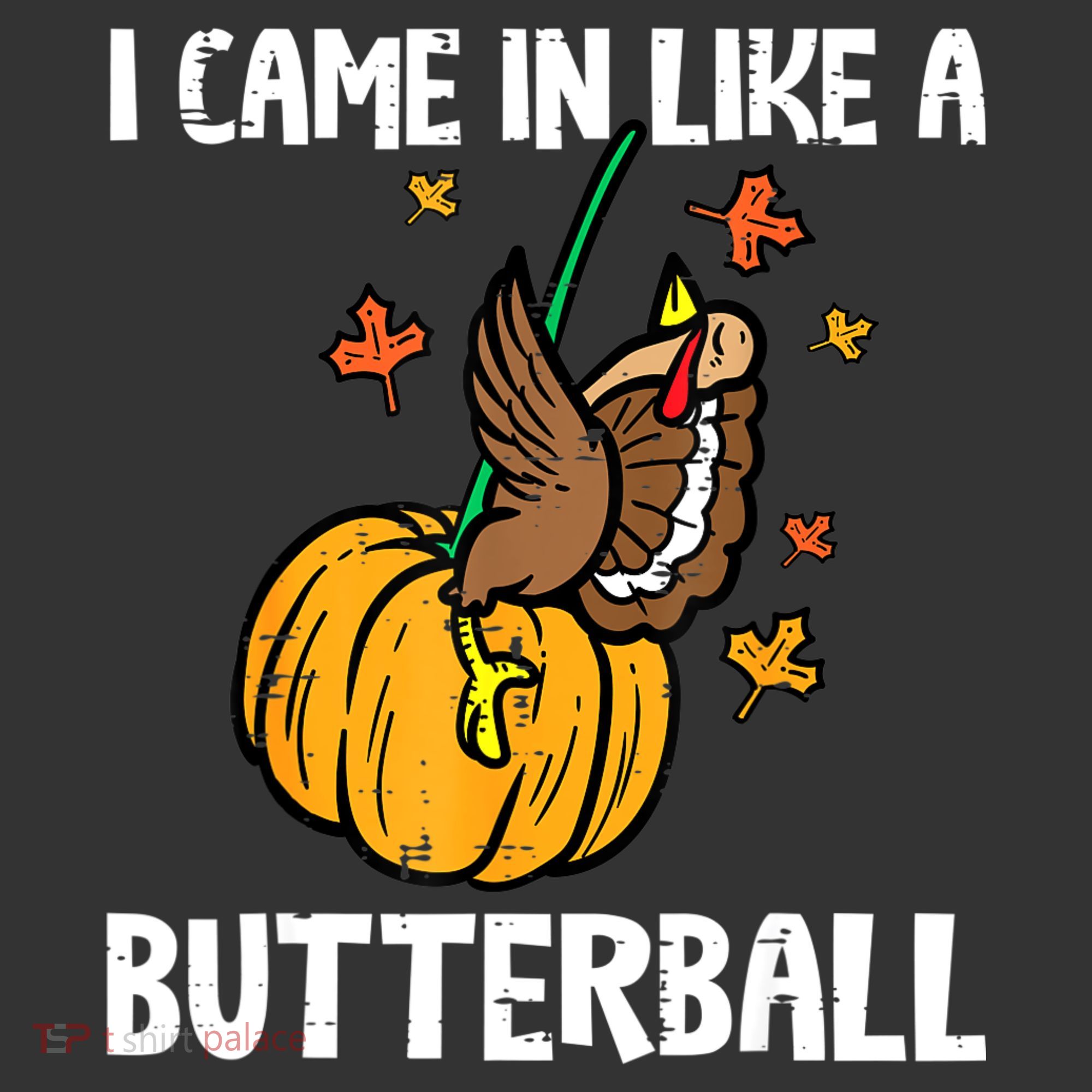 Came In Like A Butterball Funny Thanksgiving Women Ornament