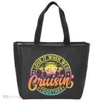 Cruise I Love It When WeRe Cruisin Together Couple Matching Tote Bag thumb 0