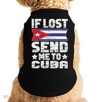 Cuban If Lost Send Me To Cuba Doggie Tank thumb 0