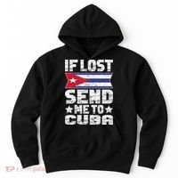 Cuban If Lost Send Me To Cuba Hoodie thumb 0