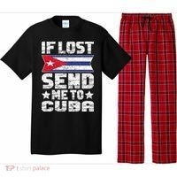 Cuban If Lost Send Me To Cuba Pajama Set thumb 0