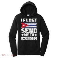 Cuban If Lost Send Me To Cuba Women's Hoodie thumb 0