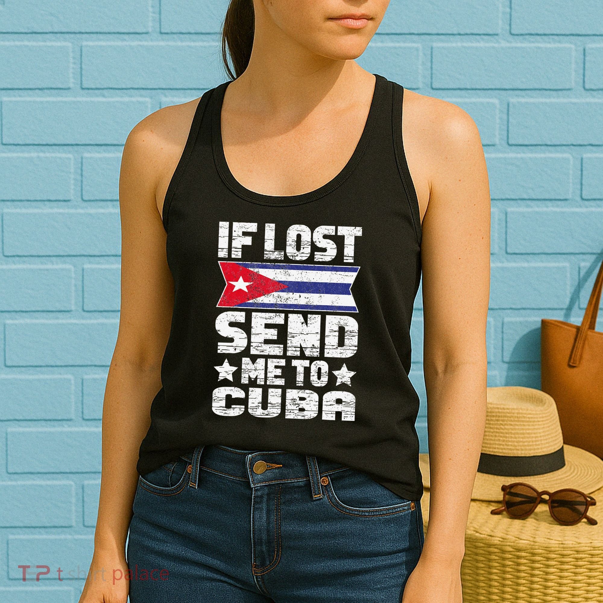 Cuban If Lost Send Me To Cuba Women's Tank Top