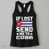 Cuban If Lost Send Me To Cuba Women's Tank Top thumb 3