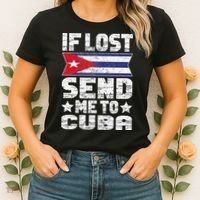 Cuban If Lost Send Me To Cuba Women's T-Shirt thumb 2
