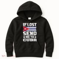 Cuban If Lost Send Me To Cuba Kids Hoodie thumb 0