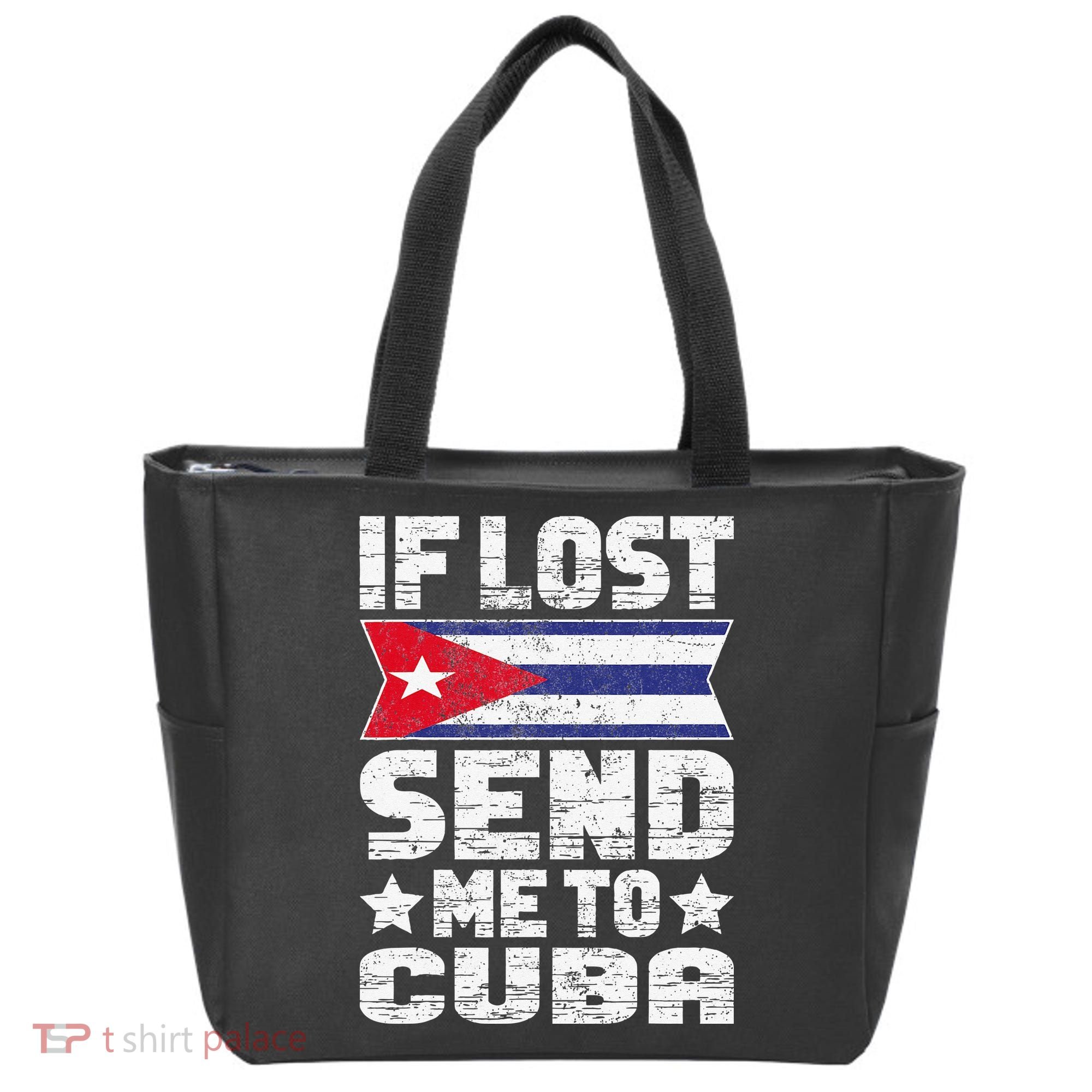 Cuban If Lost Send Me To Cuba Tote Bag