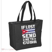 Cuban If Lost Send Me To Cuba Tote Bag thumb 2