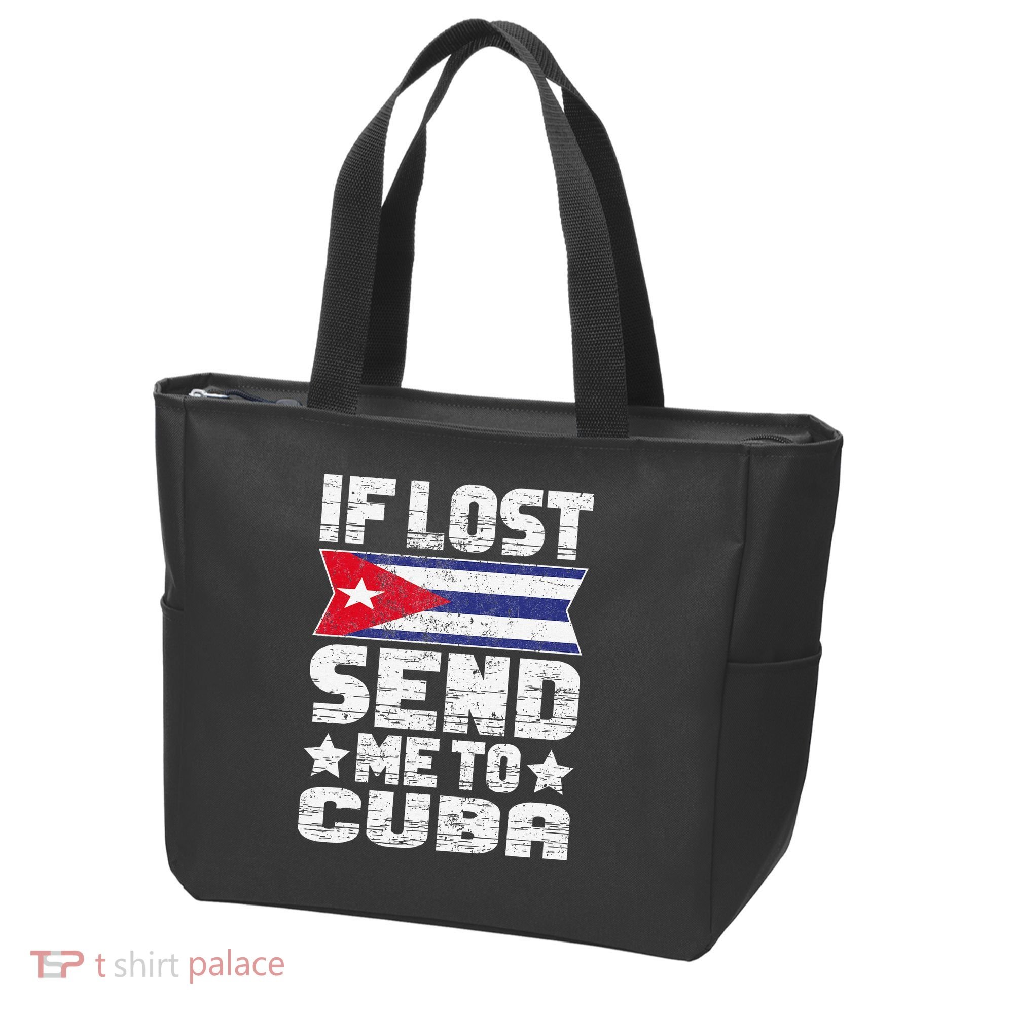 Cuban If Lost Send Me To Cuba Tote Bag