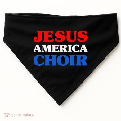 Choir I Love Choir Jesus And Choir USA-Made Doggie Bandana