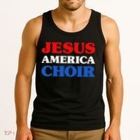 Choir I Love Choir Jesus And Choir Tank Top thumb 3