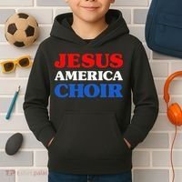 Choir I Love Choir Jesus And Choir Kids Hoodie thumb 2