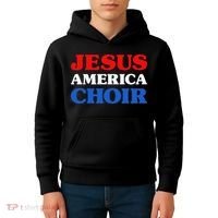 Choir I Love Choir Jesus And Choir Kids Hoodie thumb 4