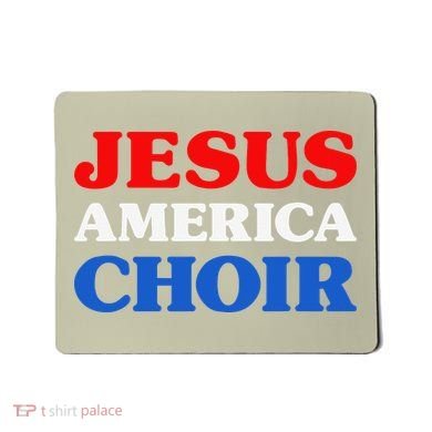 Choir I Love Choir Jesus And Choir Mousepad