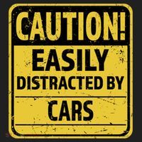 Caution I Like To Talk About Cars Gift Car Lover Gift Hat thumb 2