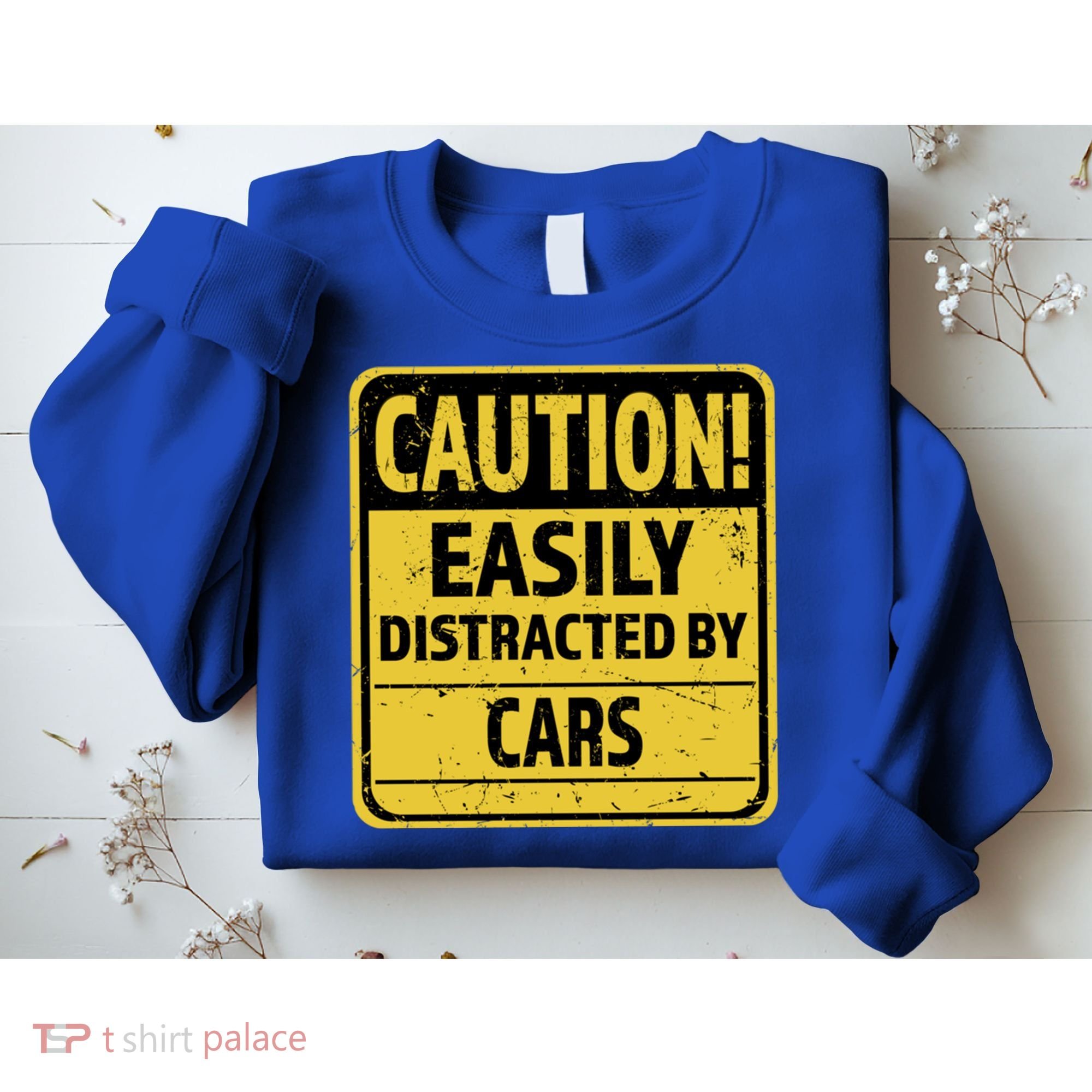 Caution I Like To Talk About Cars Gift Car Lover Gift Sweatshirt