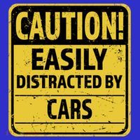 Caution I Like To Talk About Cars Gift Car Lover Gift Sweatshirt thumb 3