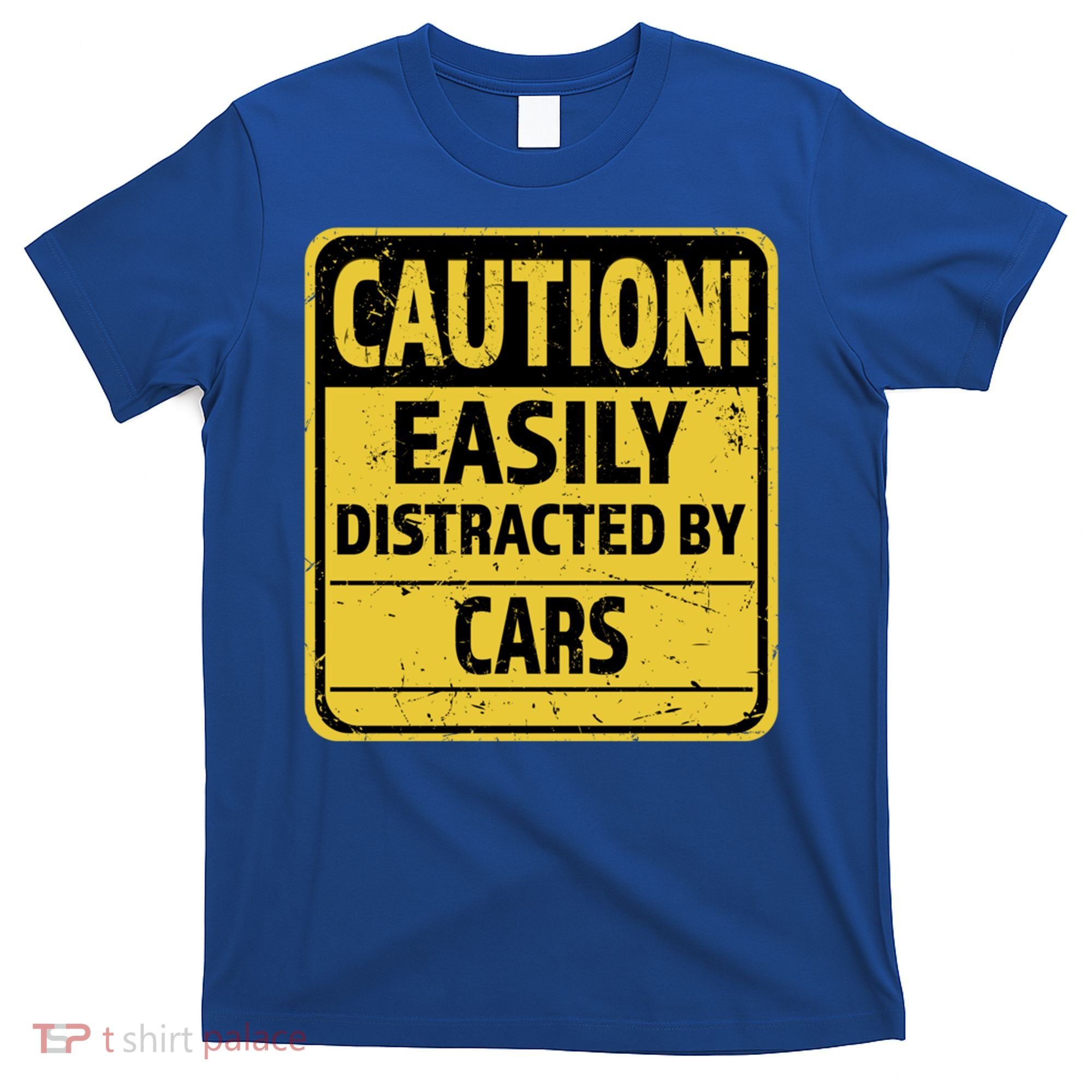 Caution I Like To Talk About Cars Gift Car Lover Gift T-Shirt