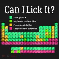 Can I Lick It Periodic Table Teacher USA-Made Doggie Bandana thumb 2