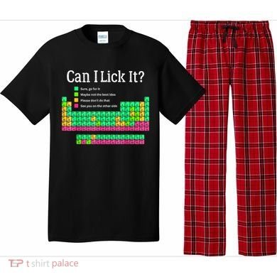 Can I Lick It Periodic Table Teacher Pajama Set