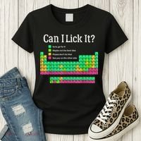 Can I Lick It Periodic Table Teacher Women's T-Shirt thumb 3